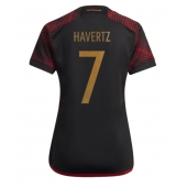 Tyskland Kai Havertz #7 Replika Bortedrakt Dame VM 2022 Kortermet