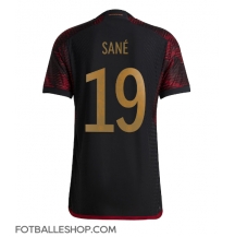 Tyskland Leroy Sane #19 Replika Bortedrakt VM 2022 Kortermet