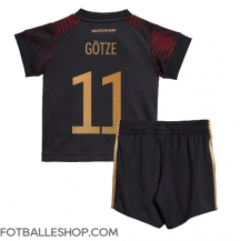 Tyskland Mario Gotze #11 Replika Bortedrakt Barn VM 2022 Kortermet (+ bukser)