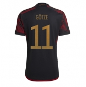 Tyskland Mario Gotze #11 Replika Bortedrakt VM 2022 Kortermet
