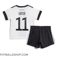 Tyskland Mario Gotze #11 Replika Hjemmedrakt Barn VM 2022 Kortermet (+ bukser)