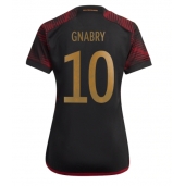 Tyskland Serge Gnabry #10 Replika Bortedrakt Dame VM 2022 Kortermet
