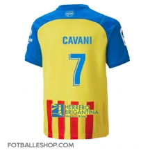 Valencia Edinson Cavani #7 Replika Tredjedrakt 2022-23 Kortermet