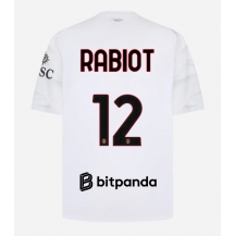 AC Milan Adrien Rabiot #12 Replika Bortedrakt 2026-27 Kortermet