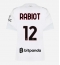 AC Milan Adrien Rabiot #12 Replika Bortedrakt Dame 2026-27 Kortermet
