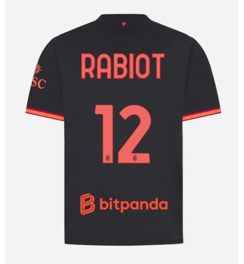 AC Milan Adrien Rabiot #12 Replika Tredjedrakt 2026-27 Kortermet AC Milan Adrien Rabiot #12 Replika Tredjedrakt 2026-27 Kortermet