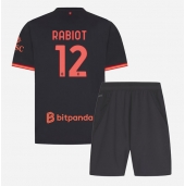 AC Milan Adrien Rabiot #12 Replika Tredjedrakt Barn 2026-27 Kortermet (+ bukser)