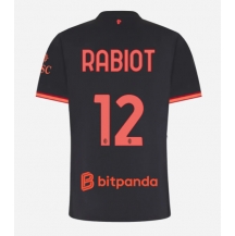 AC Milan Adrien Rabiot #12 Replika Tredjedrakt Dame 2026-27 Kortermet