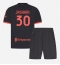AC Milan Ardon Jashari #30 Replika Tredjedrakt Barn 2026-27 Kortermet (+ bukser)