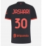 AC Milan Ardon Jashari #30 Replika Tredjedrakt Dame 2026-27 Kortermet
