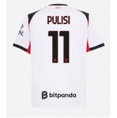 AC Milan Christian Pulisic #11 Replika Bortedrakt 2025-26 Kortermet