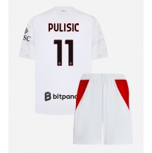 AC Milan Christian Pulisic #11 Replika Bortedrakt Barn 2026-27 Kortermet (+ bukser)