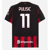 AC Milan Christian Pulisic #11 Replika Hjemmedrakt 2025-26 Kortermet