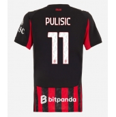AC Milan Christian Pulisic #11 Replika Hjemmedrakt Dame 2025-26 Kortermet