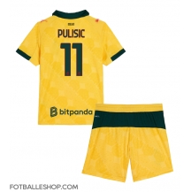 AC Milan Christian Pulisic #11 Replika Tredjedrakt Barn 2025-26 Kortermet (+ bukser)