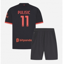 AC Milan Christian Pulisic #11 Replika Tredjedrakt Barn 2026-27 Kortermet (+ bukser)