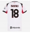 AC Milan Christopher Nkunku #18 Replika Bortedrakt Dame 2025-26 Kortermet