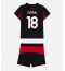 AC Milan Christopher Nkunku #18 Replika Hjemmedrakt Barn 2025-26 Kortermet (+ bukser)