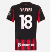 AC Milan Christopher Nkunku #18 Replika Hjemmedrakt Dame 2025-26 Kortermet