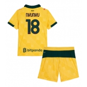 AC Milan Christopher Nkunku #18 Replika Tredjedrakt Barn 2025-26 Kortermet (+ bukser)