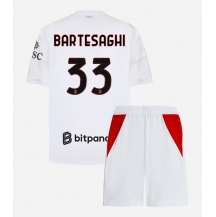 AC Milan Davide Bartesaghi #33 Replika Bortedrakt Barn 2026-27 Kortermet (+ bukser)