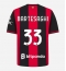AC Milan Davide Bartesaghi #33 Replika Hjemmedrakt 2026-27 Kortermet