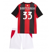 AC Milan Davide Bartesaghi #33 Replika Hjemmedrakt Barn 2026-27 Kortermet (+ bukser)