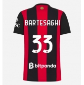 AC Milan Davide Bartesaghi #33 Replika Hjemmedrakt Dame 2026-27 Kortermet