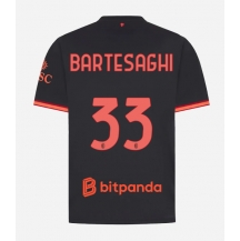 AC Milan Davide Bartesaghi #33 Replika Tredjedrakt 2026-27 Kortermet