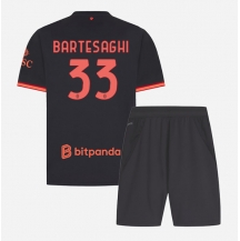 AC Milan Davide Bartesaghi #33 Replika Tredjedrakt Barn 2026-27 Kortermet (+ bukser)