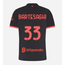 AC Milan Davide Bartesaghi #33 Replika Tredjedrakt Dame 2026-27 Kortermet