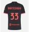 AC Milan Davide Bartesaghi #33 Replika Tredjedrakt Dame 2026-27 Kortermet