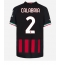 AC Milan Davide Calabria #2 Replika Hjemmedrakt 2022-23 Kortermet