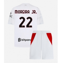 AC Milan Diego Moreira #22 Replika Bortedrakt Barn 2026-27 Kortermet (+ bukser)