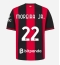 AC Milan Diego Moreira #22 Replika Hjemmedrakt 2026-27 Kortermet AC Milan Diego Moreira #22 Replika Hjemmedrakt 2026-27 Kortermet