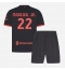 AC Milan Diego Moreira #22 Replika Tredjedrakt Barn 2026-27 Kortermet (+ bukser)