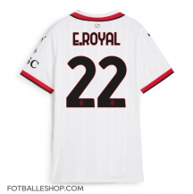 AC Milan Emerson Royal #22 Replika Bortedrakt Dame 2024-25 Kortermet