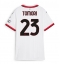 AC Milan Fikayo Tomori #23 Replika Bortedrakt Dame 2024-25 Kortermet
