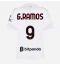 AC Milan Goncalo Ramos #9 Replika Bortedrakt Dame 2026-27 Kortermet AC Milan Goncalo Ramos #9 Replika Bortedrakt Dame 2026-27 Kortermet