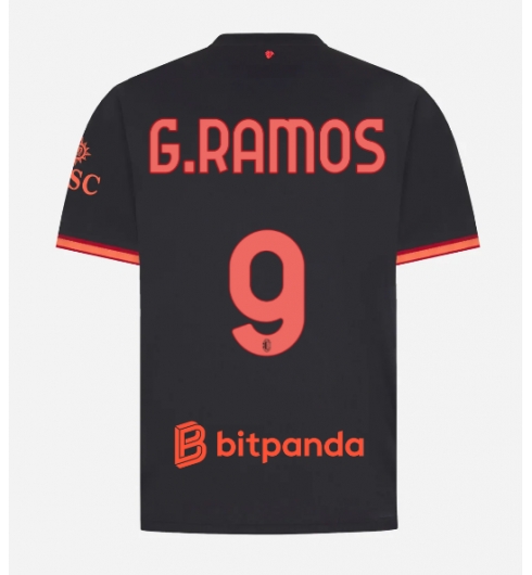 AC Milan Goncalo Ramos #9 Replika Tredjedrakt 2026-27 Kortermet AC Milan Goncalo Ramos #9 Replika Tredjedrakt 2026-27 Kortermet