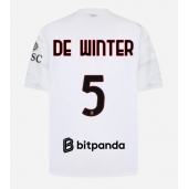 AC Milan Koni De Winter #5 Replika Bortedrakt 2026-27 Kortermet