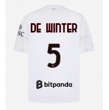 AC Milan Koni De Winter #5 Replika Bortedrakt 2026-27 Kortermet