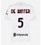 AC Milan Koni De Winter #5 Replika Bortedrakt Dame 2026-27 Kortermet