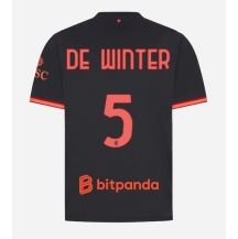 AC Milan Koni De Winter #5 Replika Tredjedrakt 2026-27 Kortermet