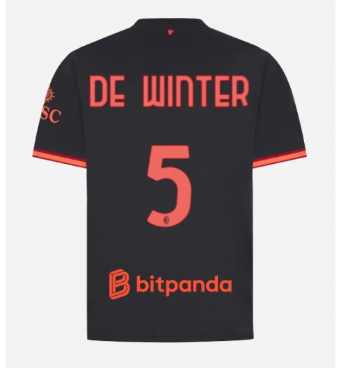 AC Milan Koni De Winter #5 Replika Tredjedrakt 2026-27 Kortermet AC Milan Koni De Winter #5 Replika Tredjedrakt 2026-27 Kortermet