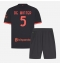 AC Milan Koni De Winter #5 Replika Tredjedrakt Barn 2026-27 Kortermet (+ bukser)
