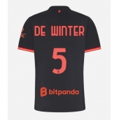 AC Milan Koni De Winter #5 Replika Tredjedrakt Dame 2026-27 Kortermet