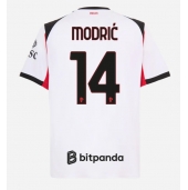 AC Milan Luka Modric #14 Replika Bortedrakt 2025-26 Kortermet