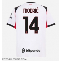 AC Milan Luka Modric #14 Replika Bortedrakt 2025-26 Kortermet