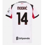 AC Milan Luka Modric #14 Replika Bortedrakt Dame 2025-26 Kortermet